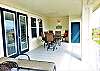 SPACIOUS BALCONY WITH OUTDOOR DINING