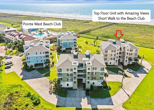 Pointe West Galveston Map Galveston, Tx United States - Sky Meadows | Pointe West Vacation