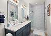 Master bathroom with walk-in shower 