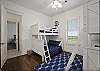 3rd bedroom has 2 sets of bunk beds (twin over full & twin over twin)