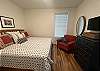 3rd bedroom has comfortable King bed with a twin trundle.