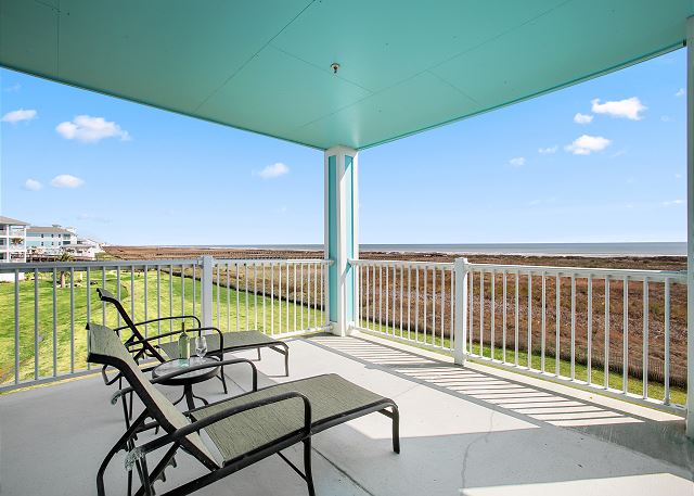 Enjoy front row ocean views from your spacious private balcony. ~ Pointe West Vacation ~