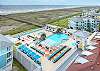Oceanfront pool with kiddie pool