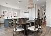 Spacious kitchen and dining area. 