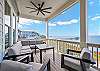 Relax & enjoy the views from the main floor balcony. Pointe West Vacation 