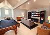 Use of game room included with resort fee