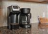 K-cup coffee maker and automatic drip is available inside the unit 