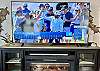 LARGE Screen tv for watching your favorite sporting event or movie.