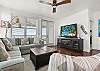 Wifi, cable and smart tv capabilities available 