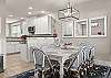Dining room table for enjoying family meals together 