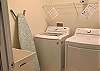 utility room w/washer and dryer on the second floor 