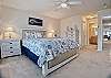 Master suite Queen size bed with bathroom 