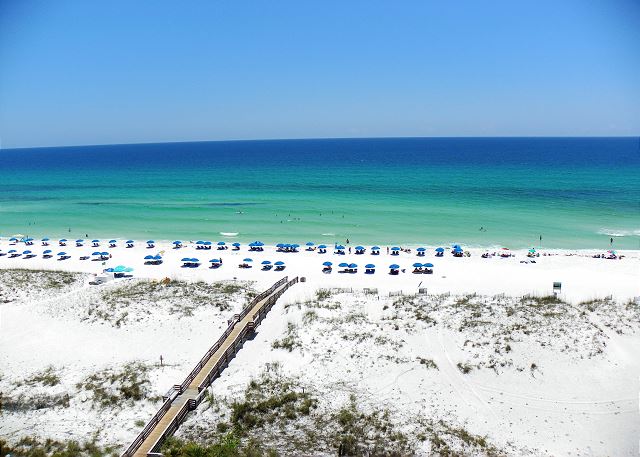 Pensacola Beach Fl United States Emerald Isle 807 Paradise Beach In Front Of Condo