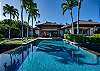 Pool with back of house view 