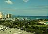 Gorgeous views over Ala Moana Beach Park to the Ala Wai Yacht Harbor and Waikiki beyond.