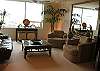 Elegant yet comfortable furniture package with Asian theme.