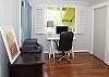 Second guest room also makes a great home office!