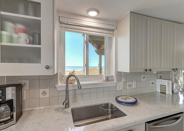 Catch a glimpse of the beach almost anywhere in the home!