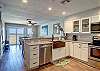  Kitchen view of living area