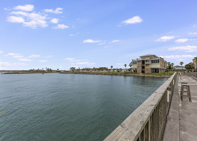 View of Channelview from pier