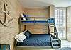 Twin over full bunk bed