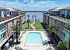 Channelview Condos have a large, heated swimming pool and private fishing pier.