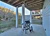 Downstairs Patio featuring a Propane Grill