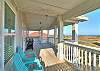 Balcony seating with Gulf views