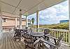 Balcony seating offering cool Gulf Coast breezes 