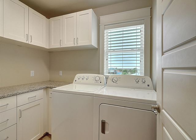 Laundry room on site