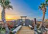 Private boardwalk for Beachhead guest safety