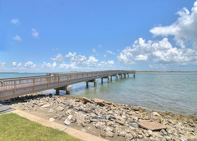 Private fishing pier