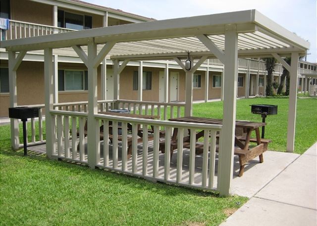 Picnic area with shared grills