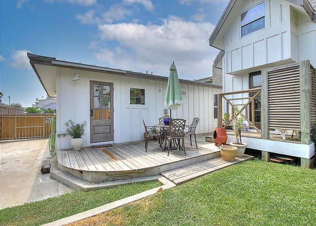 Backyard and patio