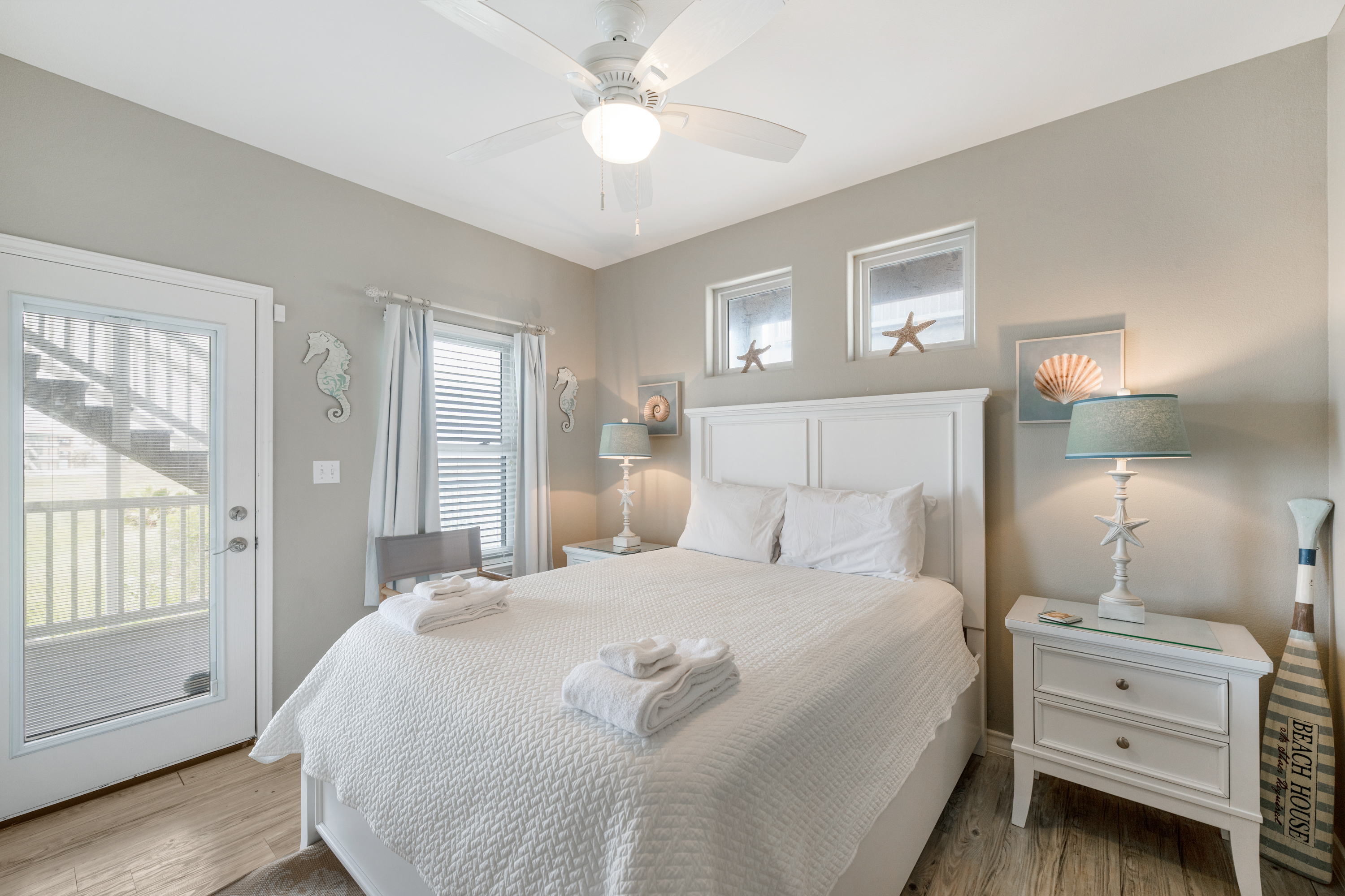 Rest Easy: Queen Room with TV & Patio Access