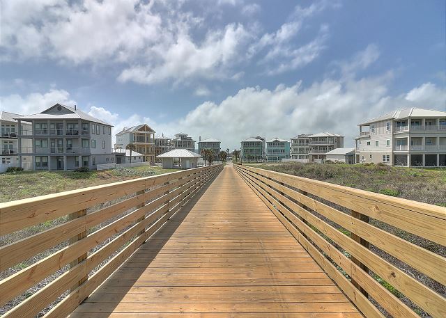 Boardwalk view of Island Park Estates