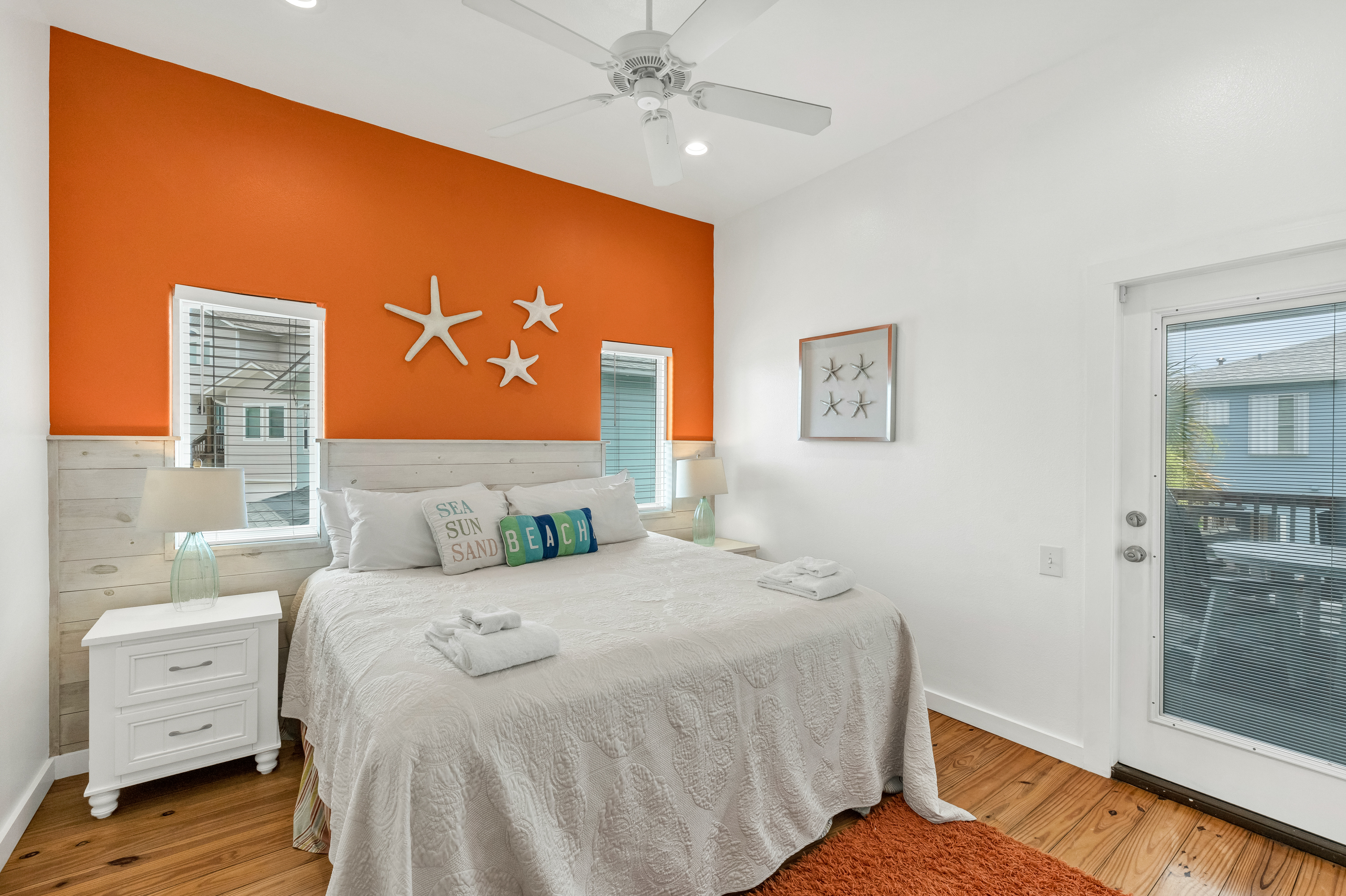 Your Private King Retreat Awaits with access to 2nd floor balcony