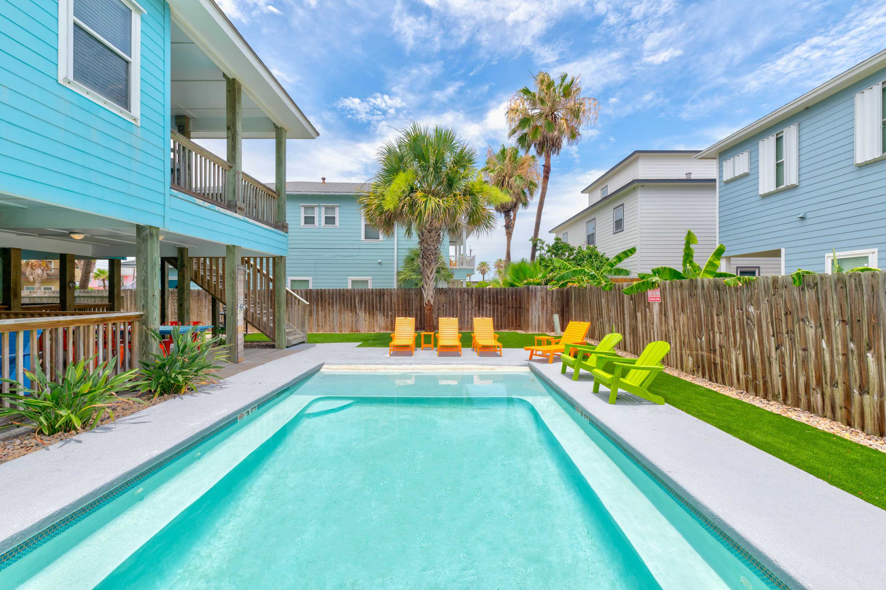 Float, swim, or sunbathe all day long