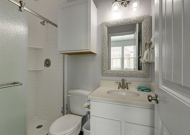 Master King Bathroom with walk-in Shower