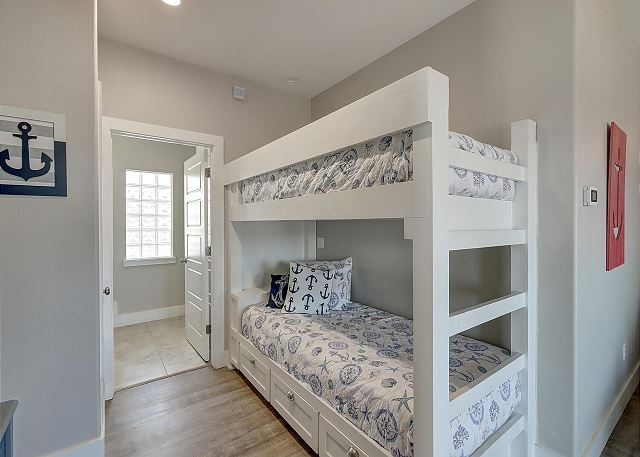 Twin over twin bunk set