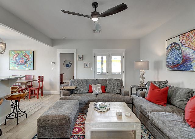 Upstairs living room