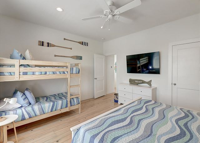 Third King bedroom with Bunk Beds