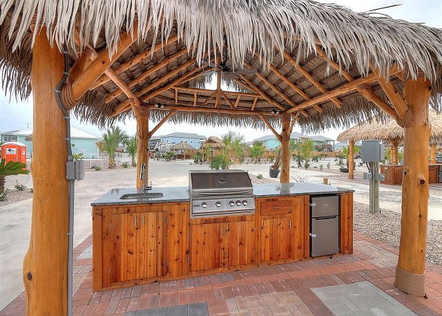 Slip View of Kitchen and Palapa 