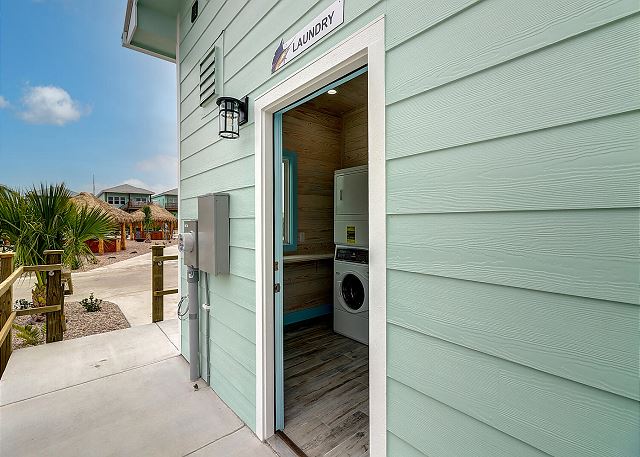 Entrance of Laundry Facility  