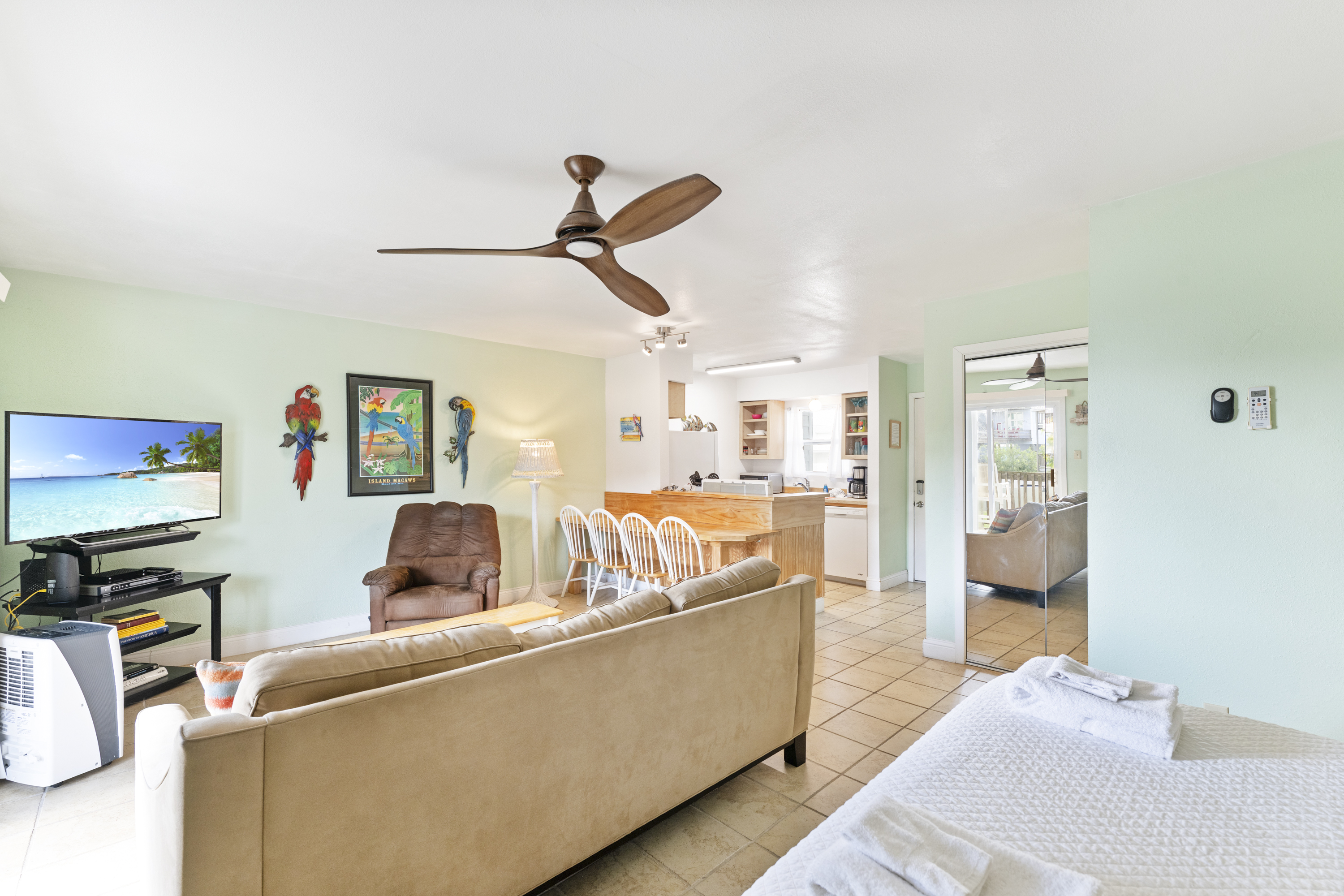 Embrace the open floor plan of this Island retreat