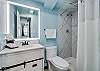 Bathroom with walk-in shower