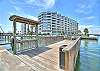 Fishing pier and fish cleaning station