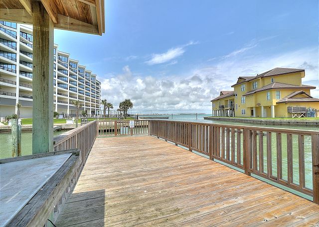 View from the fishing pier