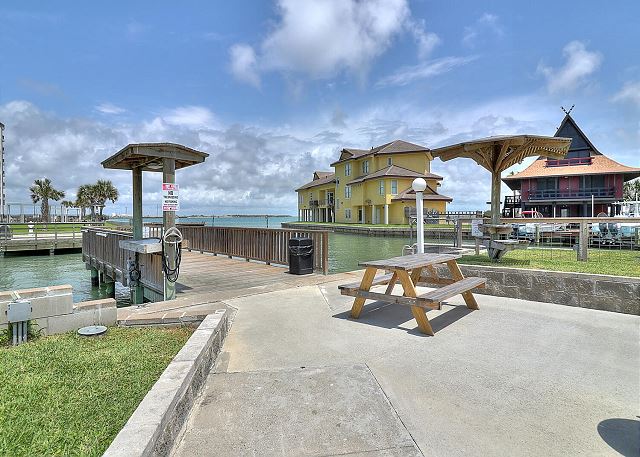 Fishing Pier Canal Entrance