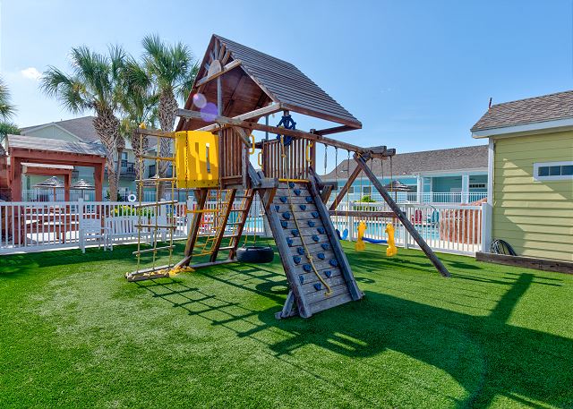 Pirate's Bay Playscape for the kiddos! 